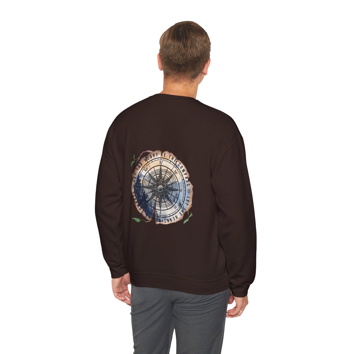 Let The Heart Be The Compass Crewneck Sweatshirt