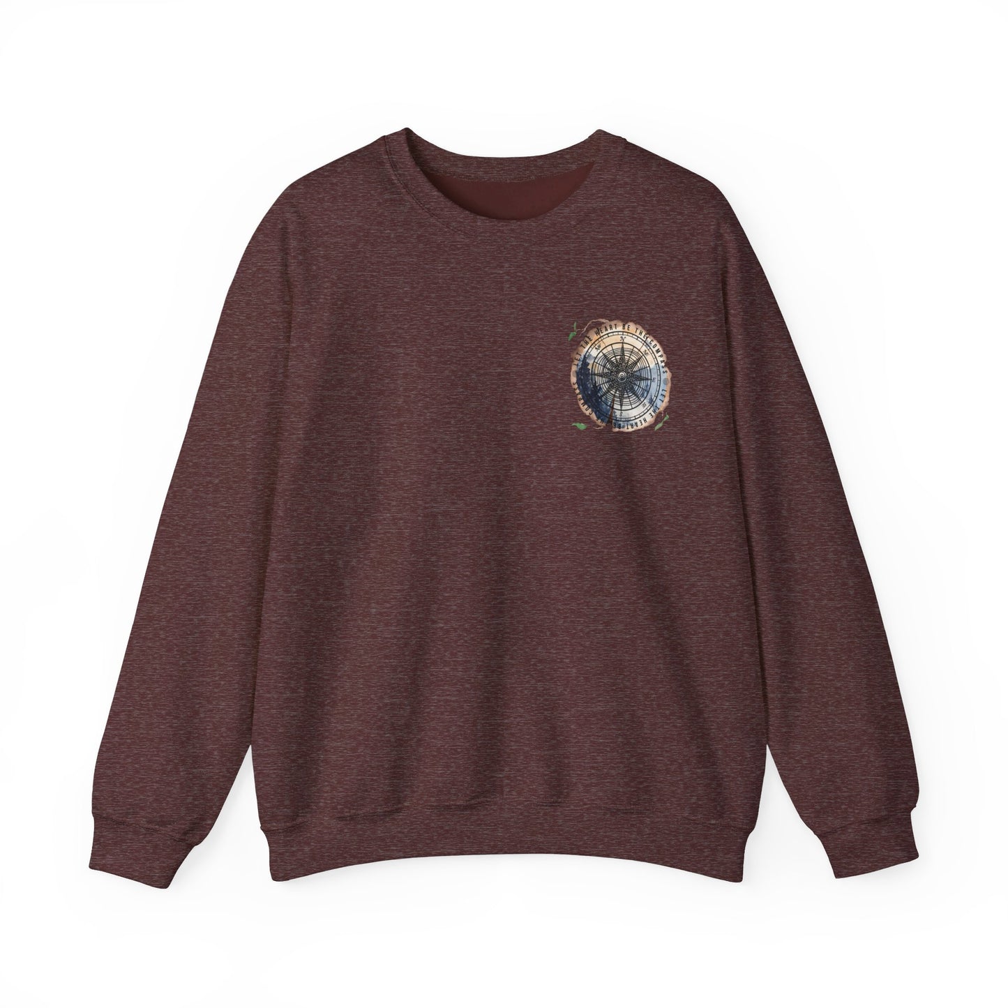 Let The Heart Be The Compass Crewneck Sweatshirt