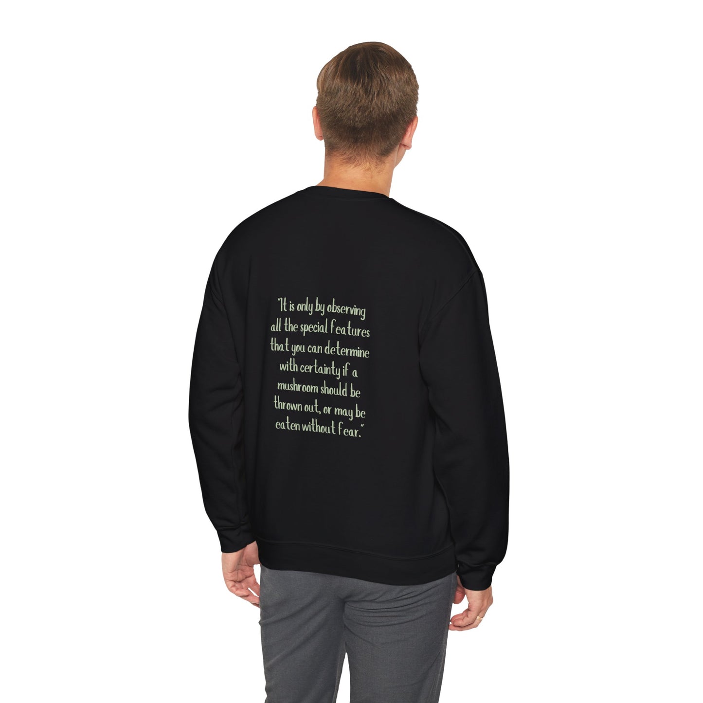 Mushroom Lover Crewneck Sweatshirt