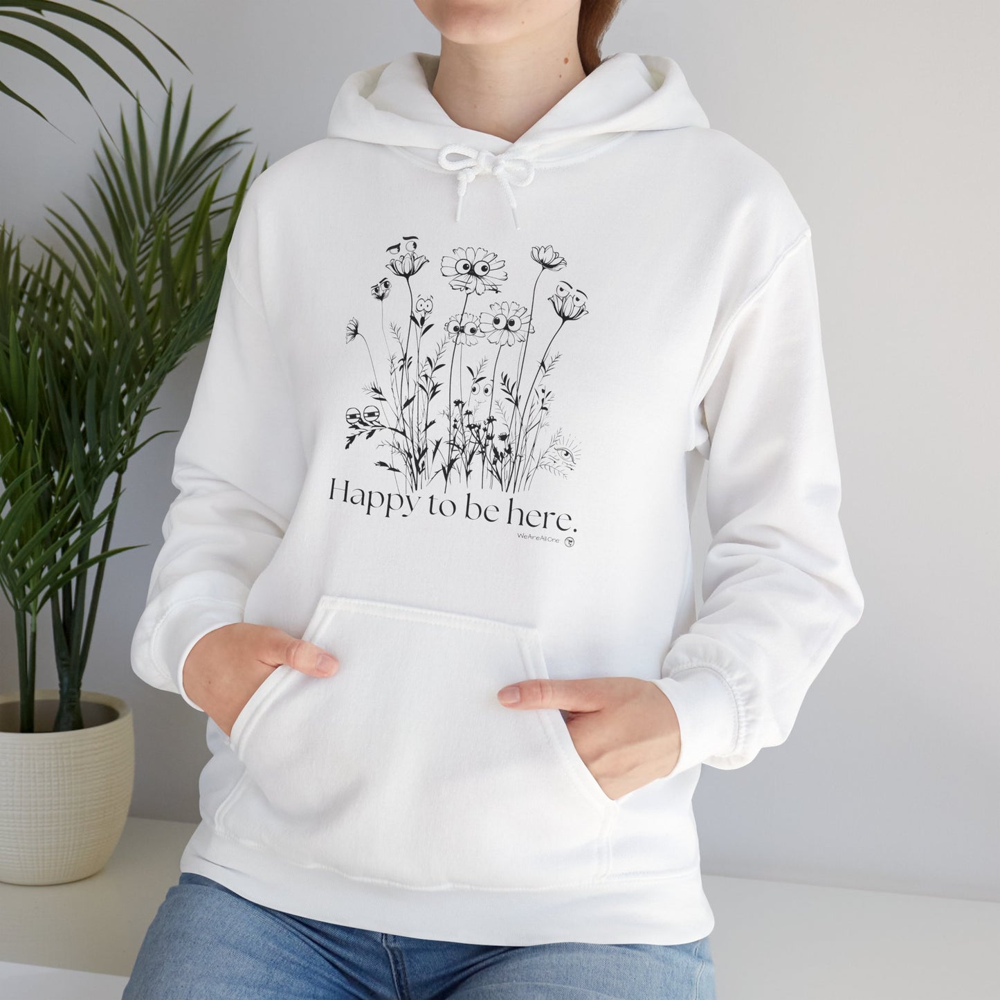 Happy to be Here Women's Hooded Sweatshirt