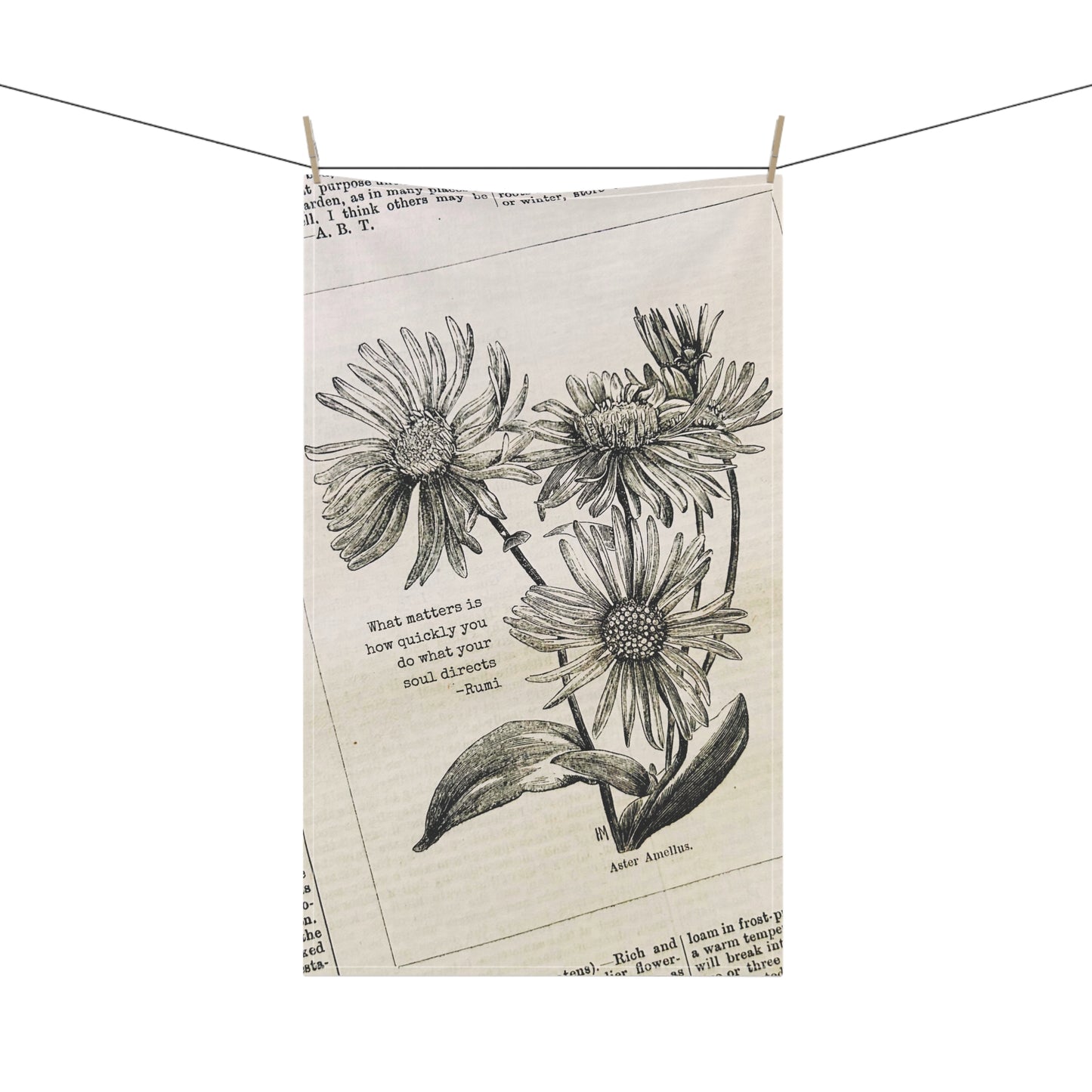 Rumi Intuition Tea Towel