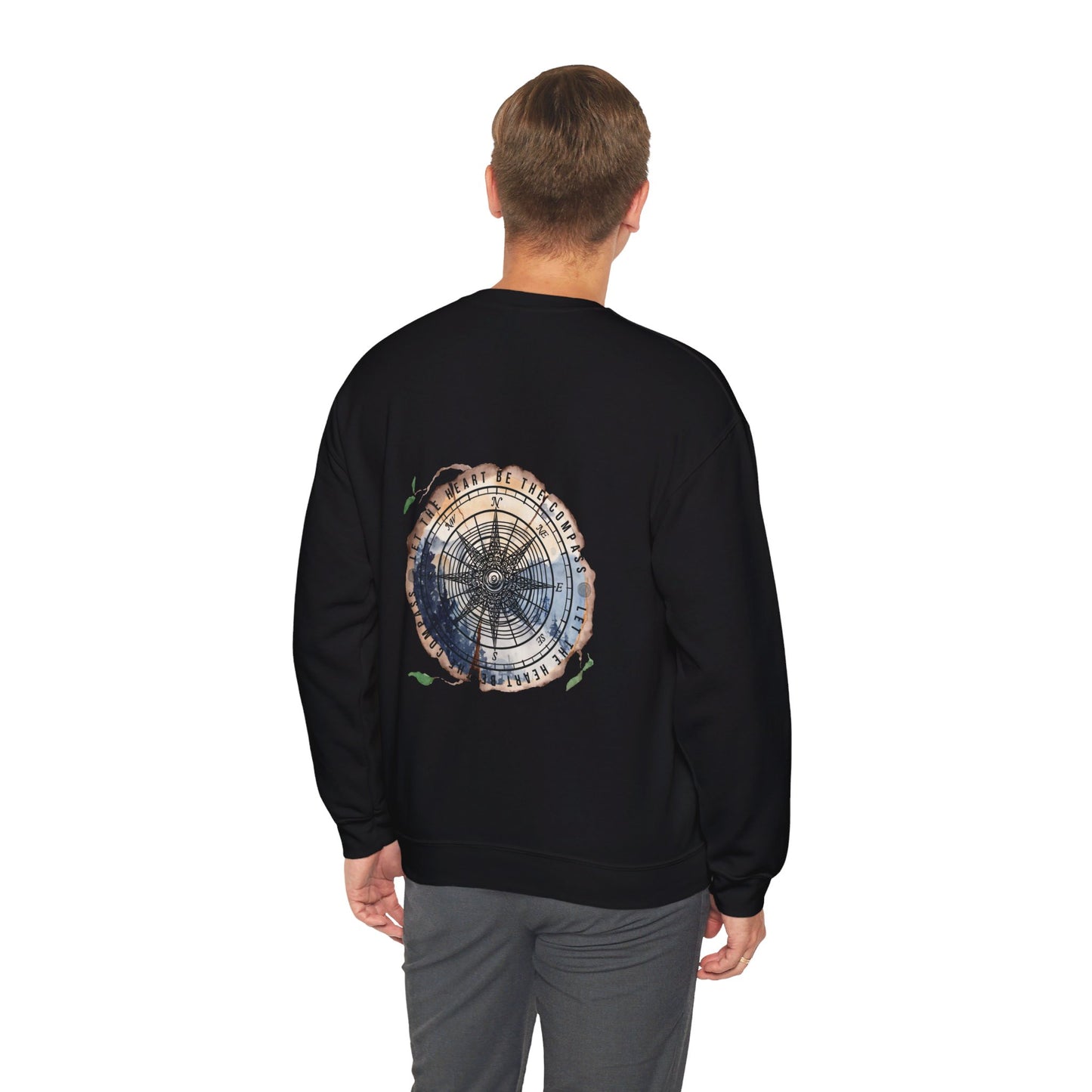 Let The Heart Be The Compass Crewneck Sweatshirt