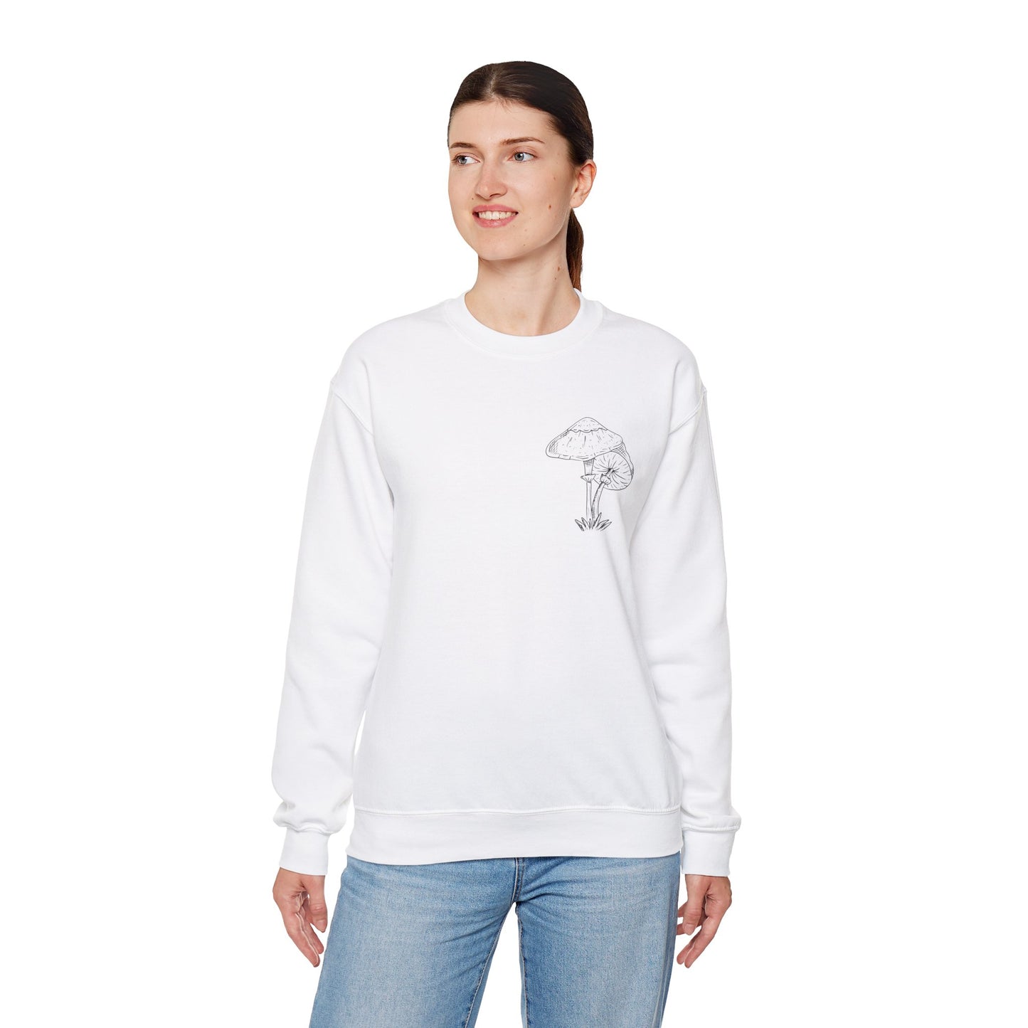 Mushroom Lover Crewneck Sweatshirt