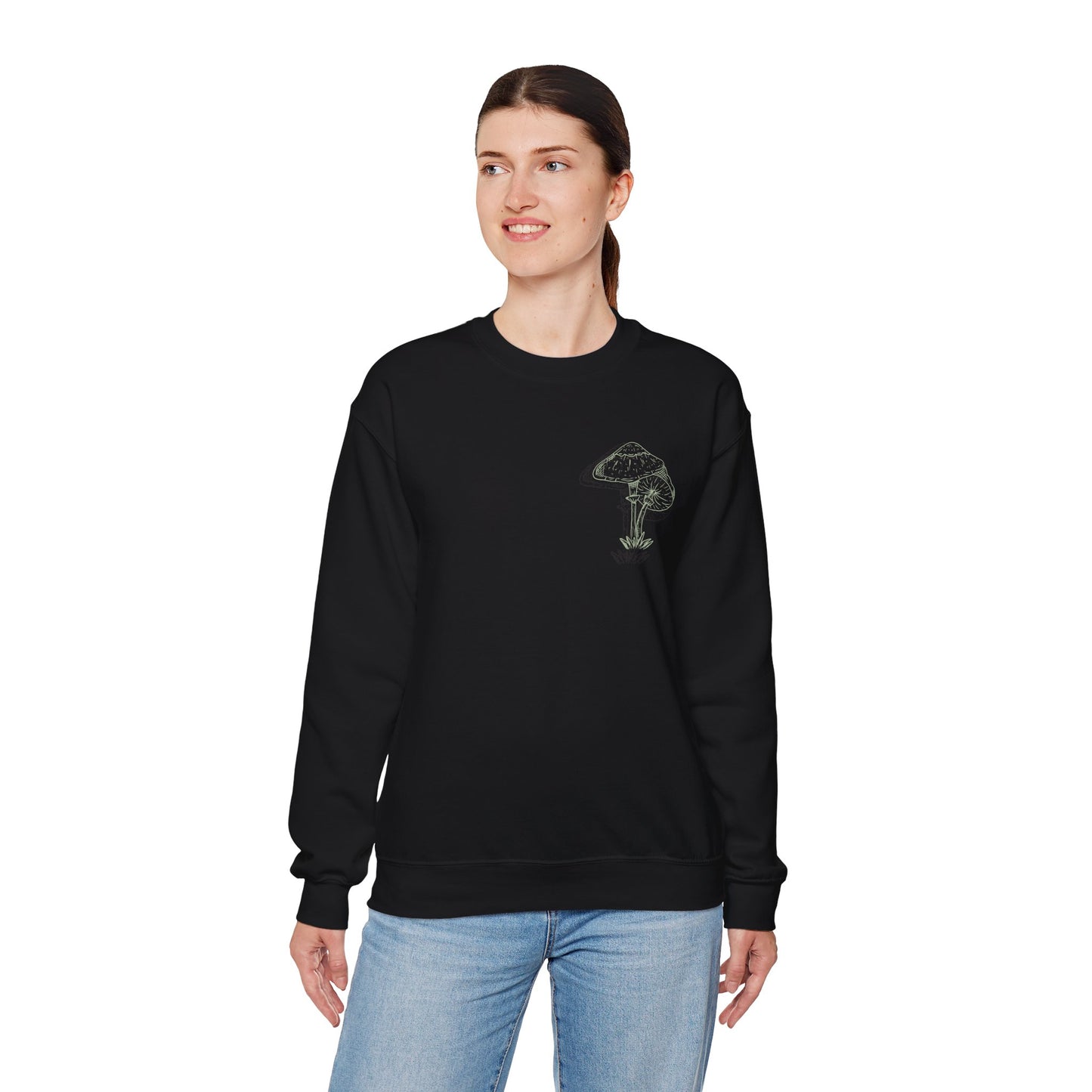 Mushroom Lover Crewneck Sweatshirt