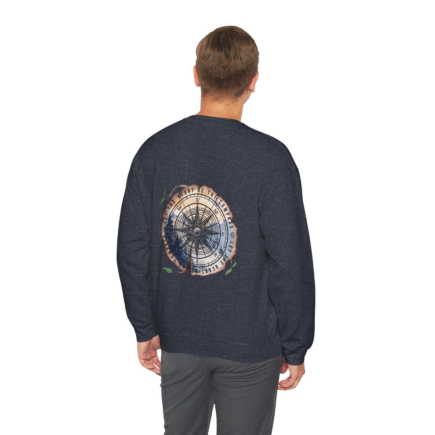 Let The Heart Be The Compass Crewneck Sweatshirt