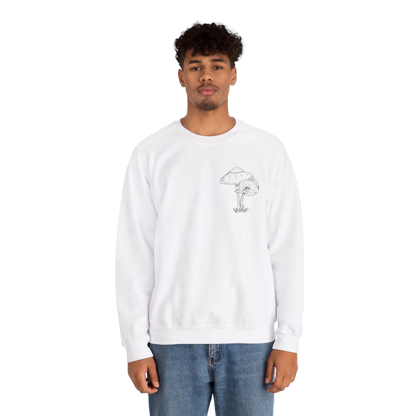 Mushroom Lover Crewneck Sweatshirt