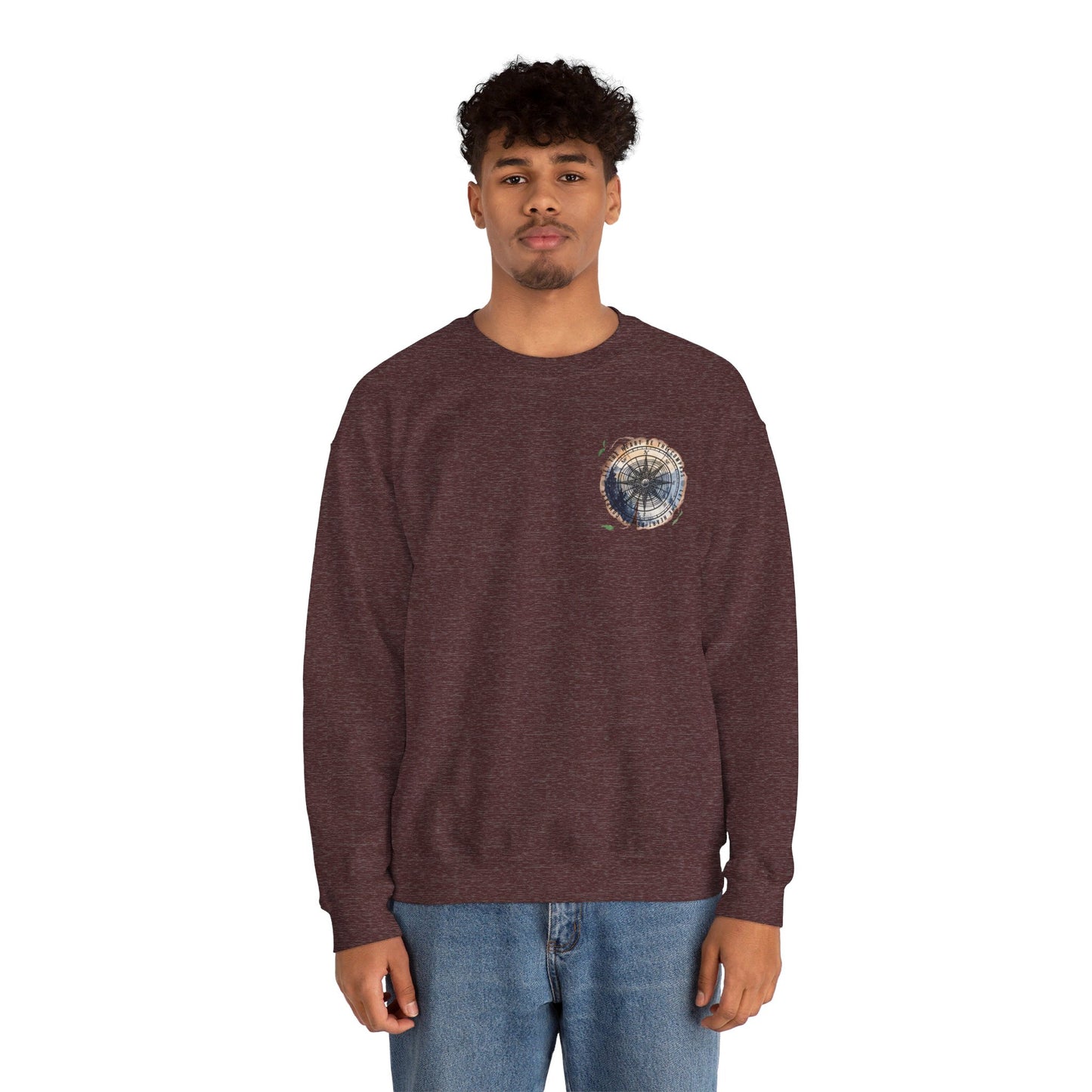 Let The Heart Be The Compass Crewneck Sweatshirt