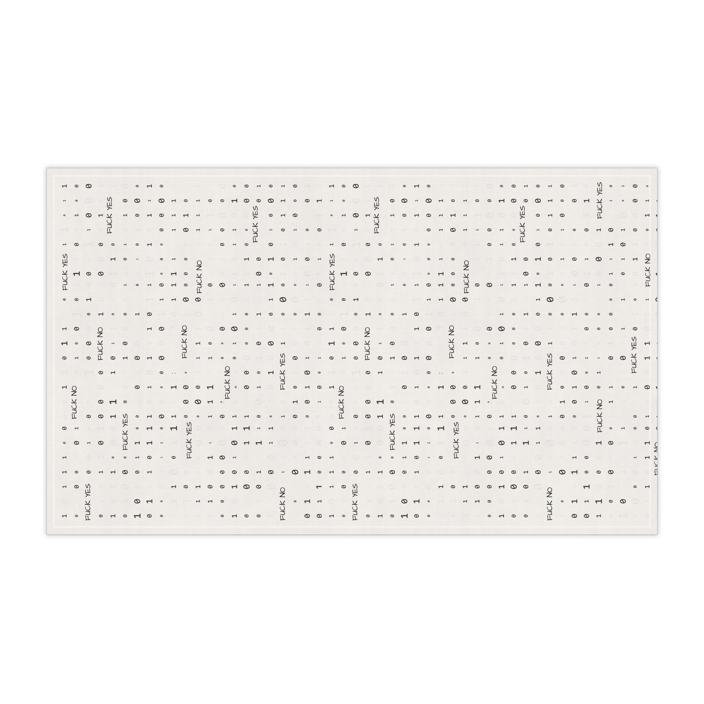 Fuck Yes - Tea Towel