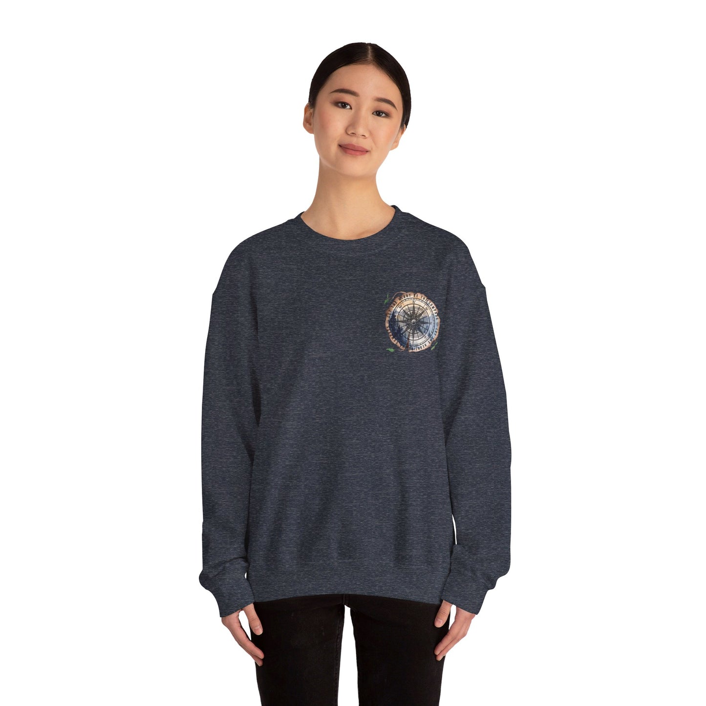 Let The Heart Be The Compass Crewneck Sweatshirt