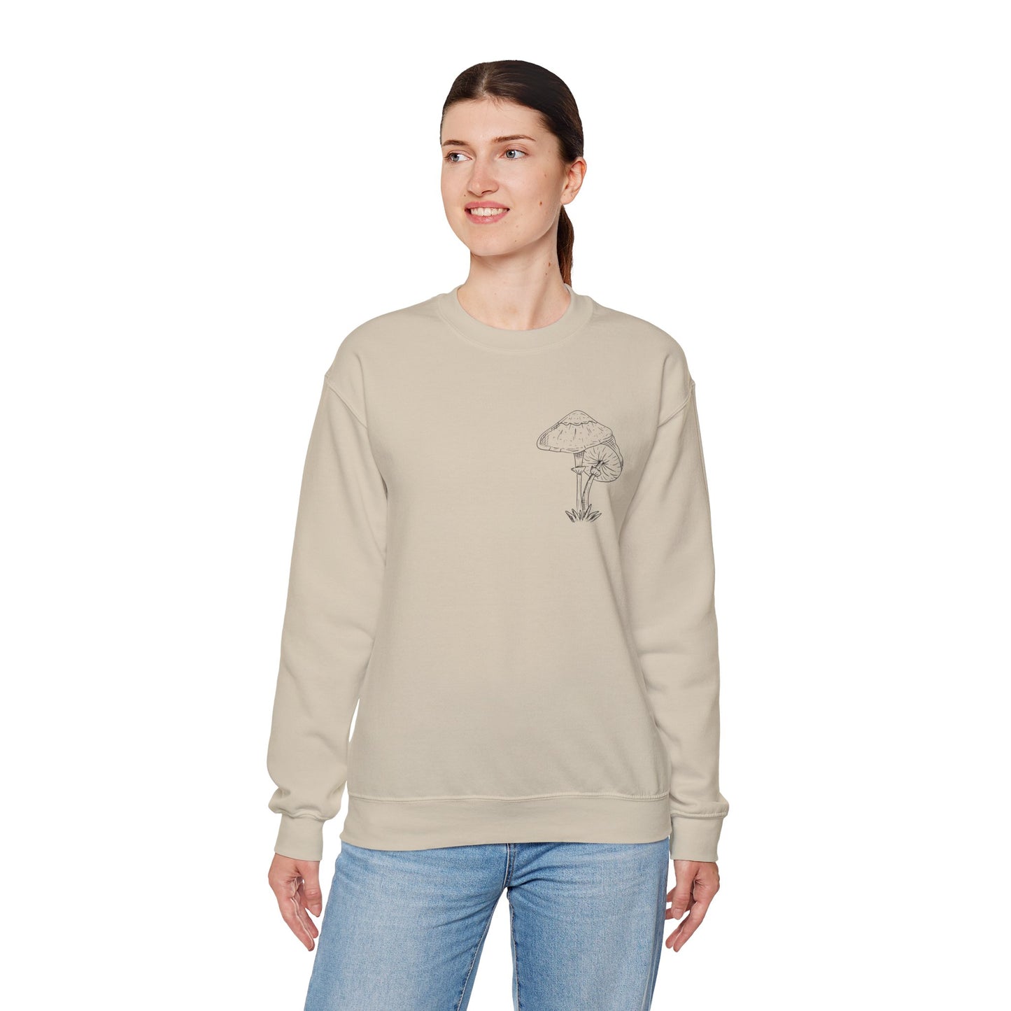 Mushroom Lover Crewneck Sweatshirt