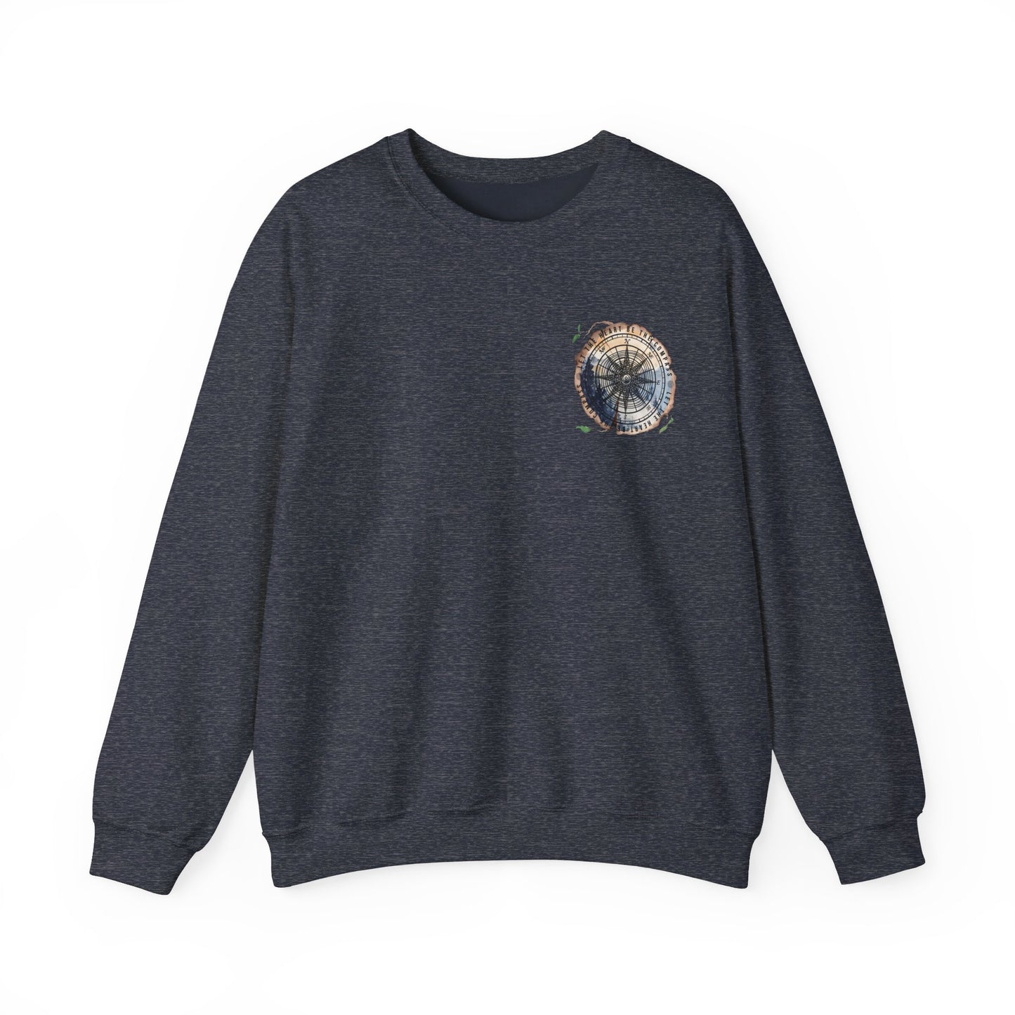 Let The Heart Be The Compass Crewneck Sweatshirt