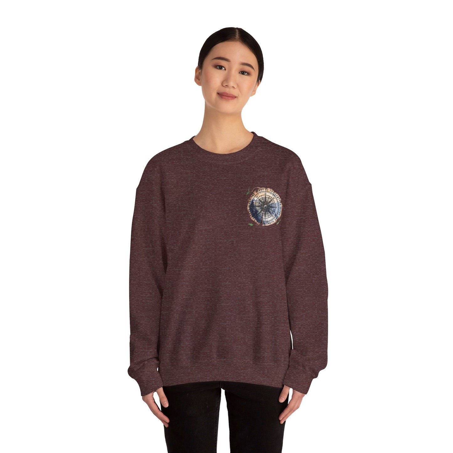 Let The Heart Be The Compass Crewneck Sweatshirt