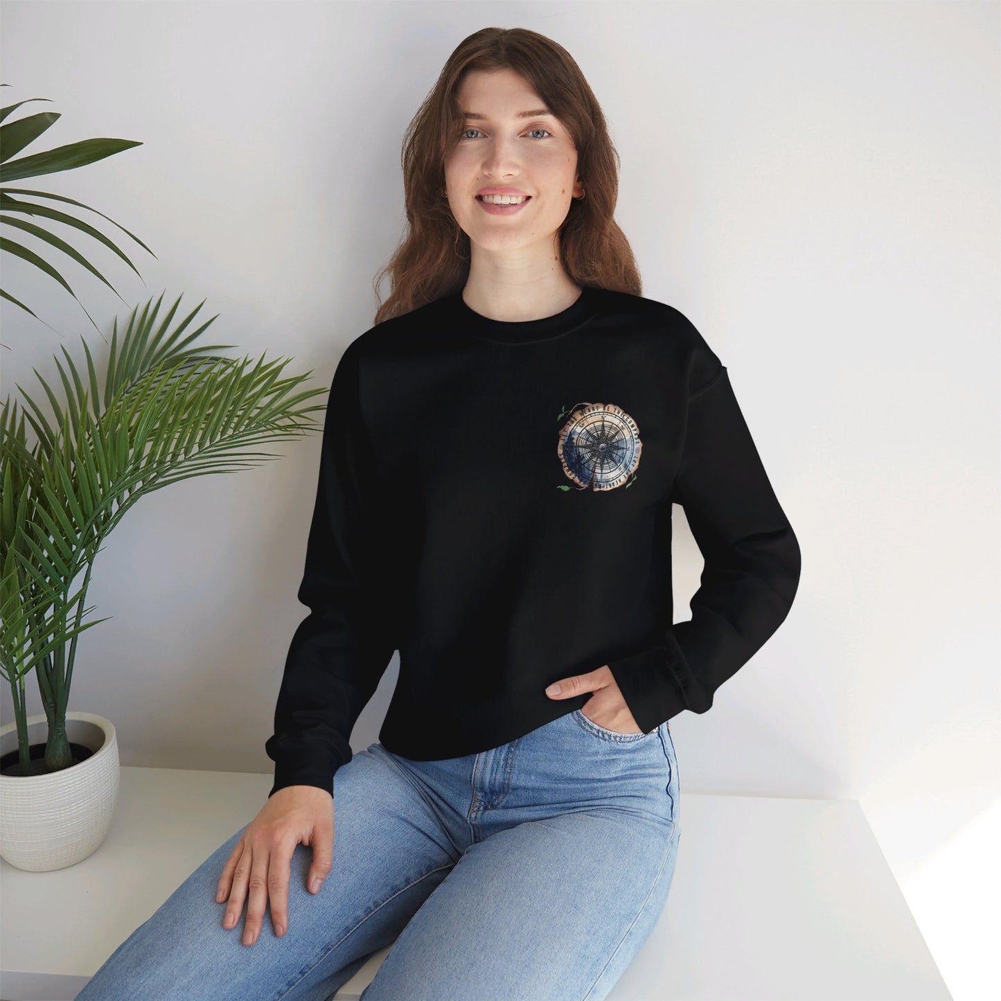 Let The Heart Be The Compass Crewneck Sweatshirt