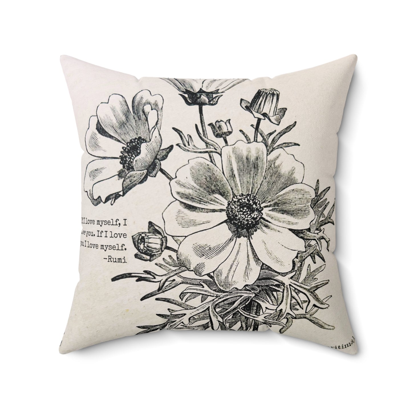 Love for All - Rumi Pillow (Currently Unavailable)