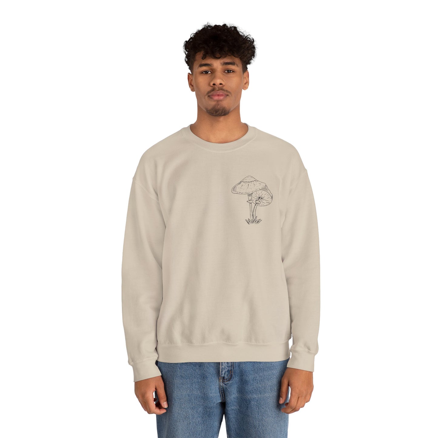 Mushroom Lover Crewneck Sweatshirt