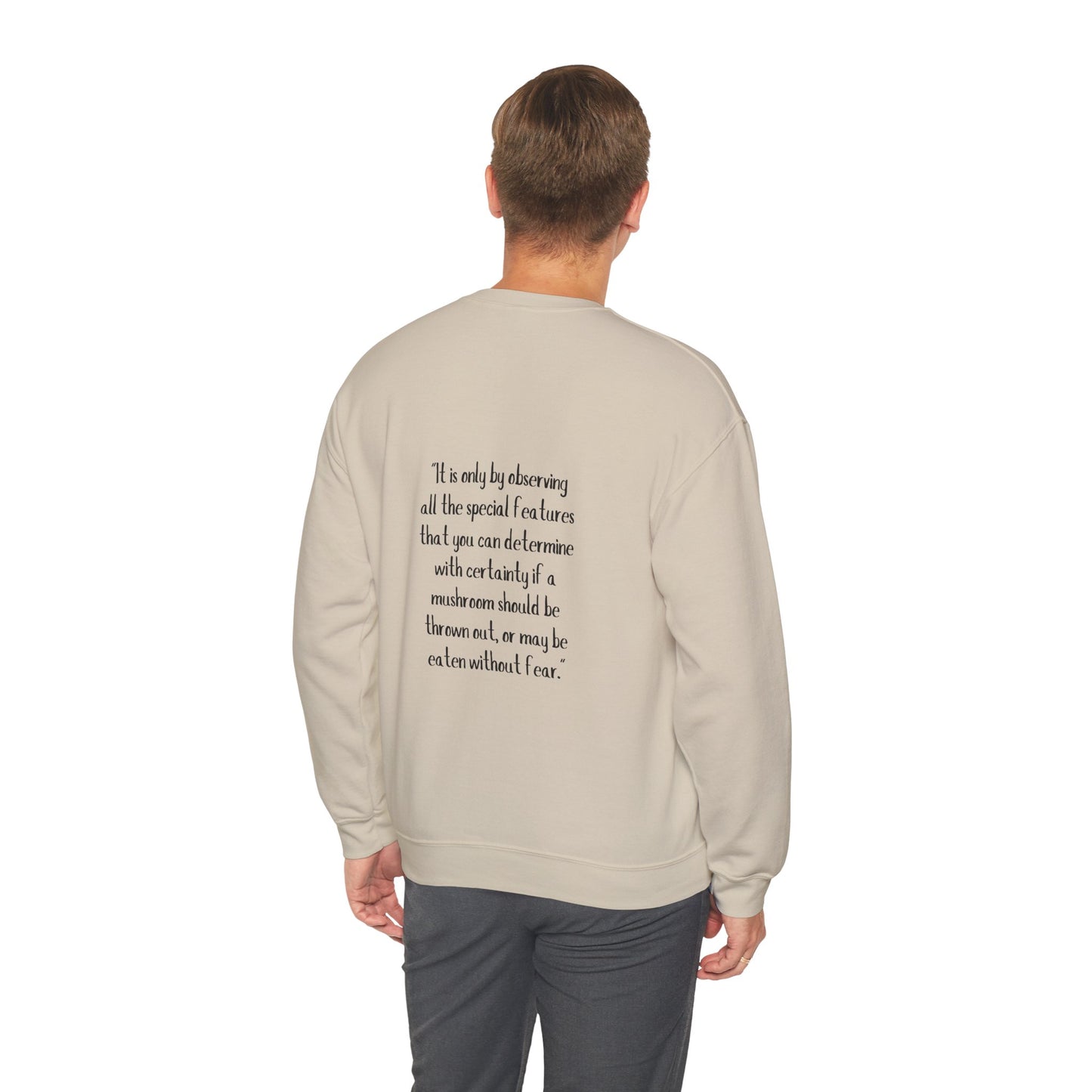 Mushroom Lover Crewneck Sweatshirt