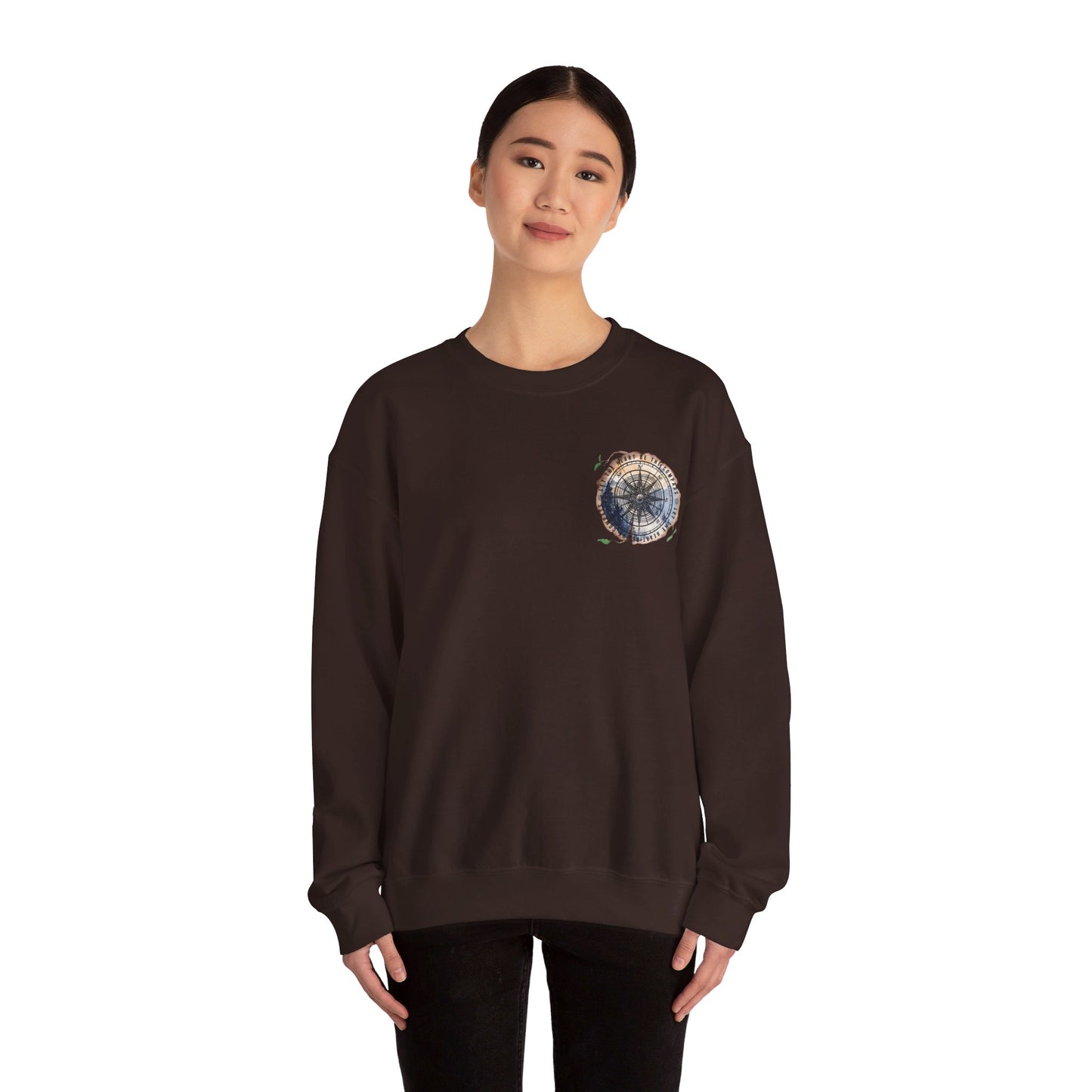 Let The Heart Be The Compass Crewneck Sweatshirt