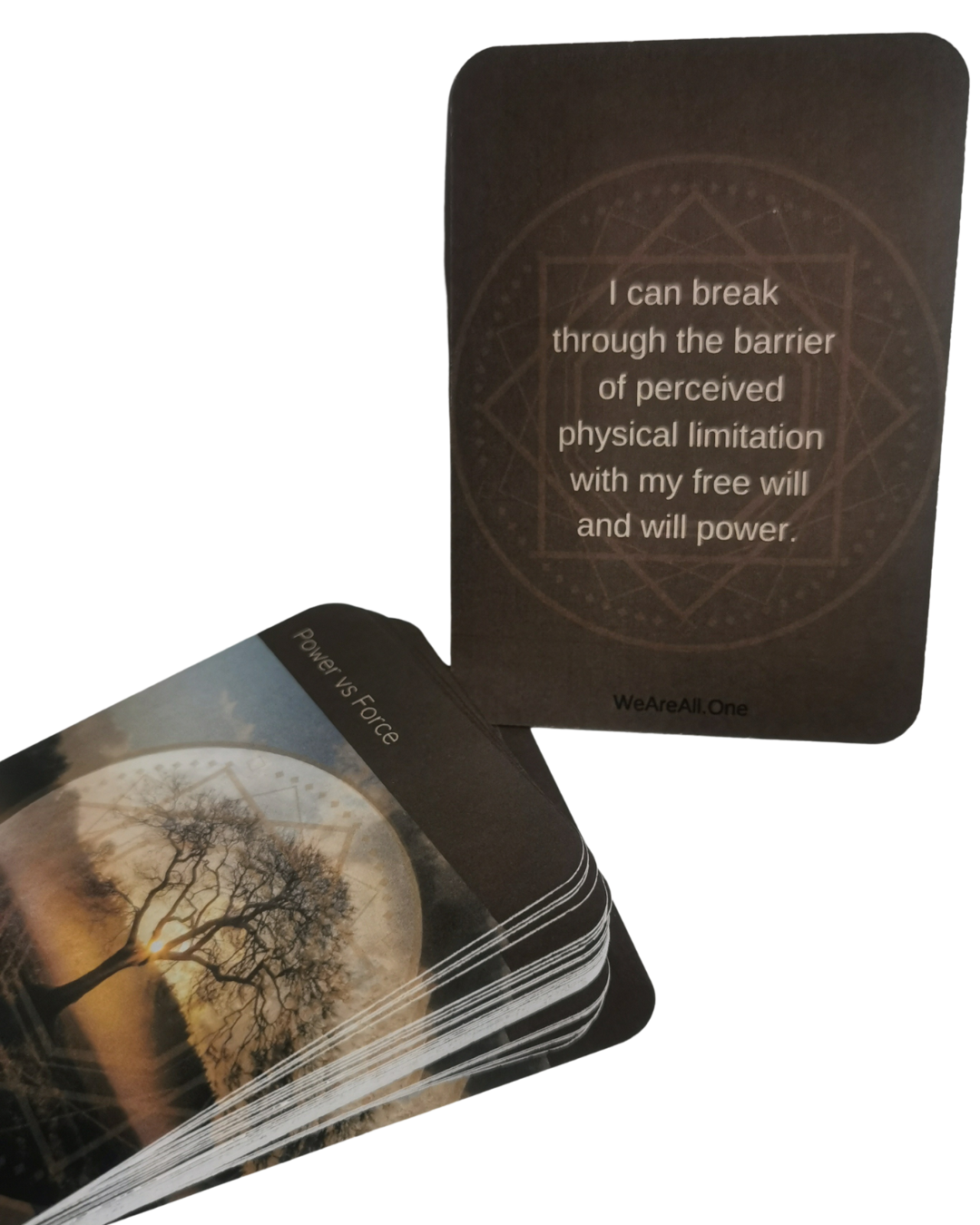 Power vs Force - Balanced Masculine Card Decks
