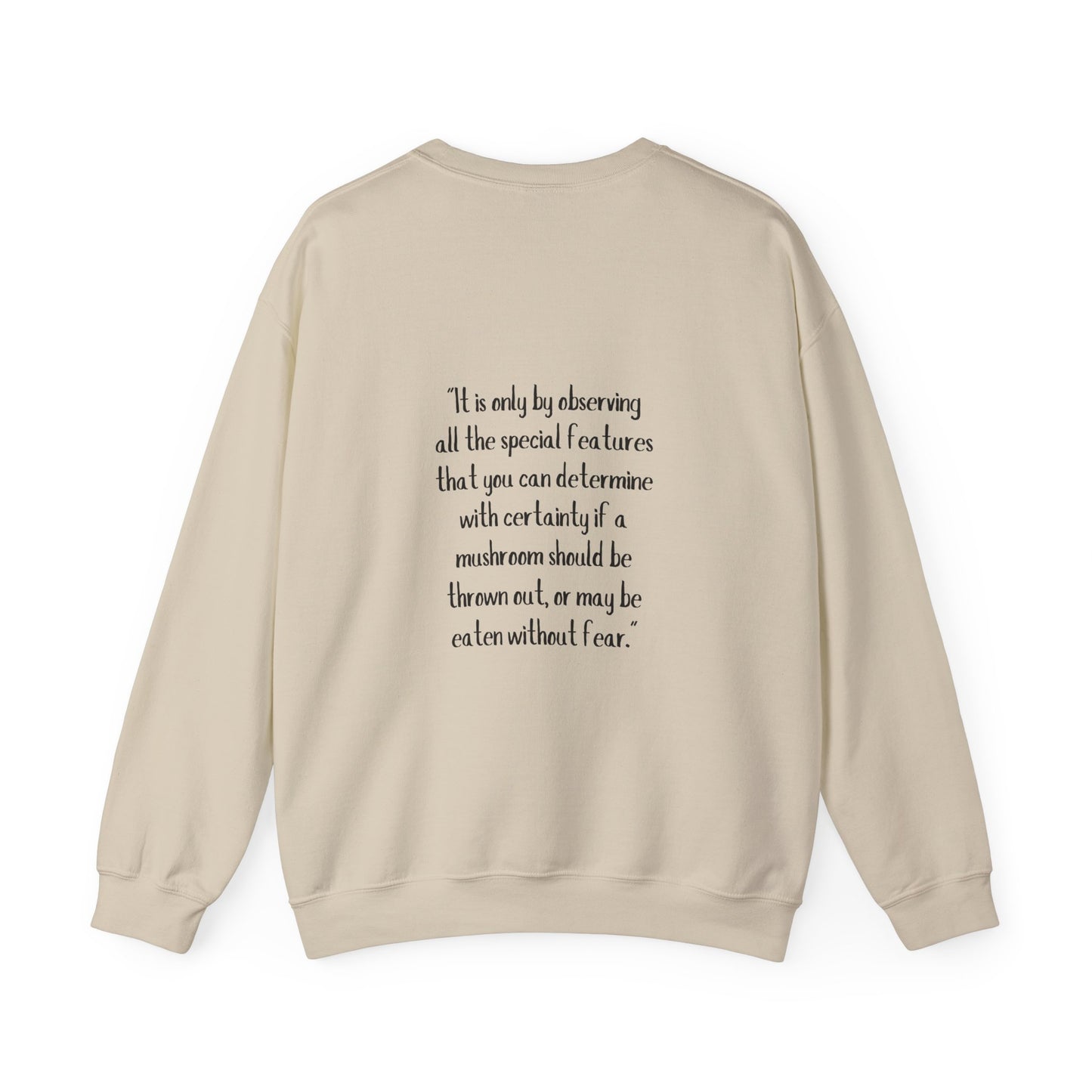 Mushroom Lover Crewneck Sweatshirt