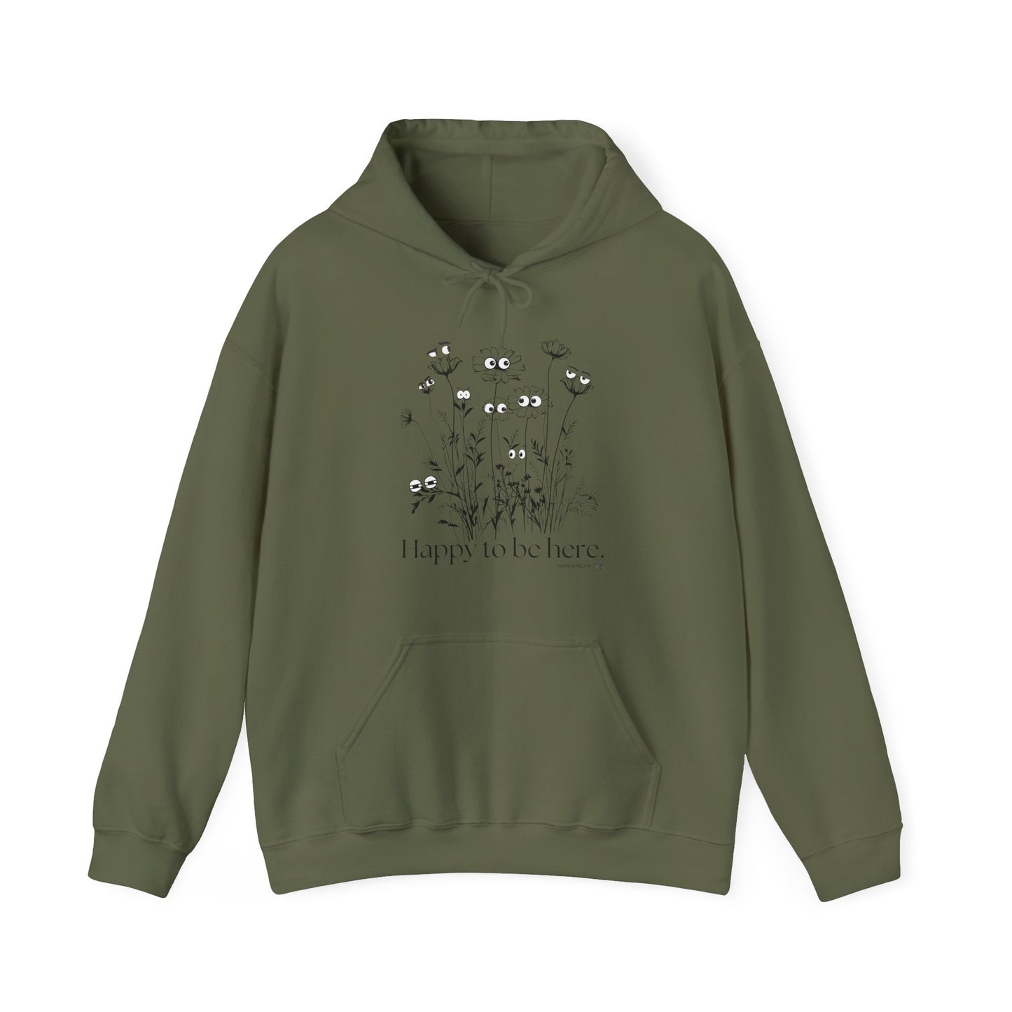 Happy to be Here Women's Hooded Sweatshirt