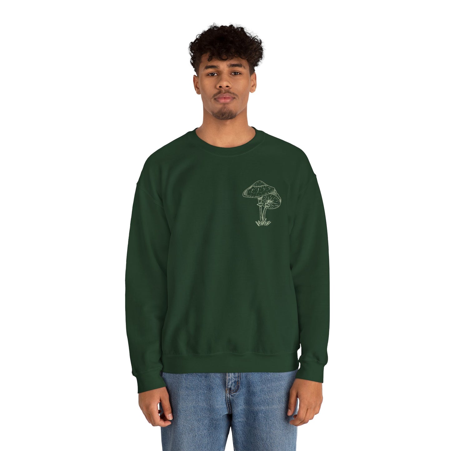 Mushroom Lover Crewneck Sweatshirt