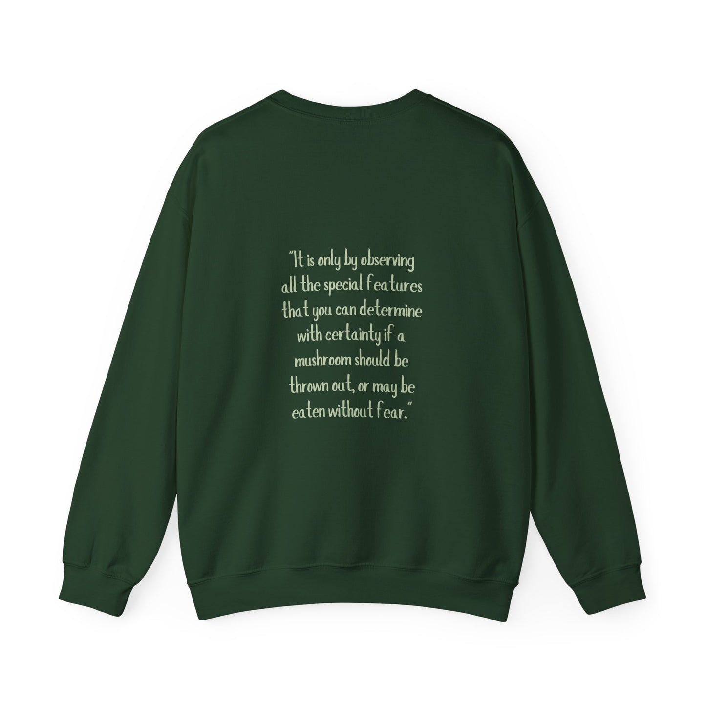 Mushroom Lover Crewneck Sweatshirt