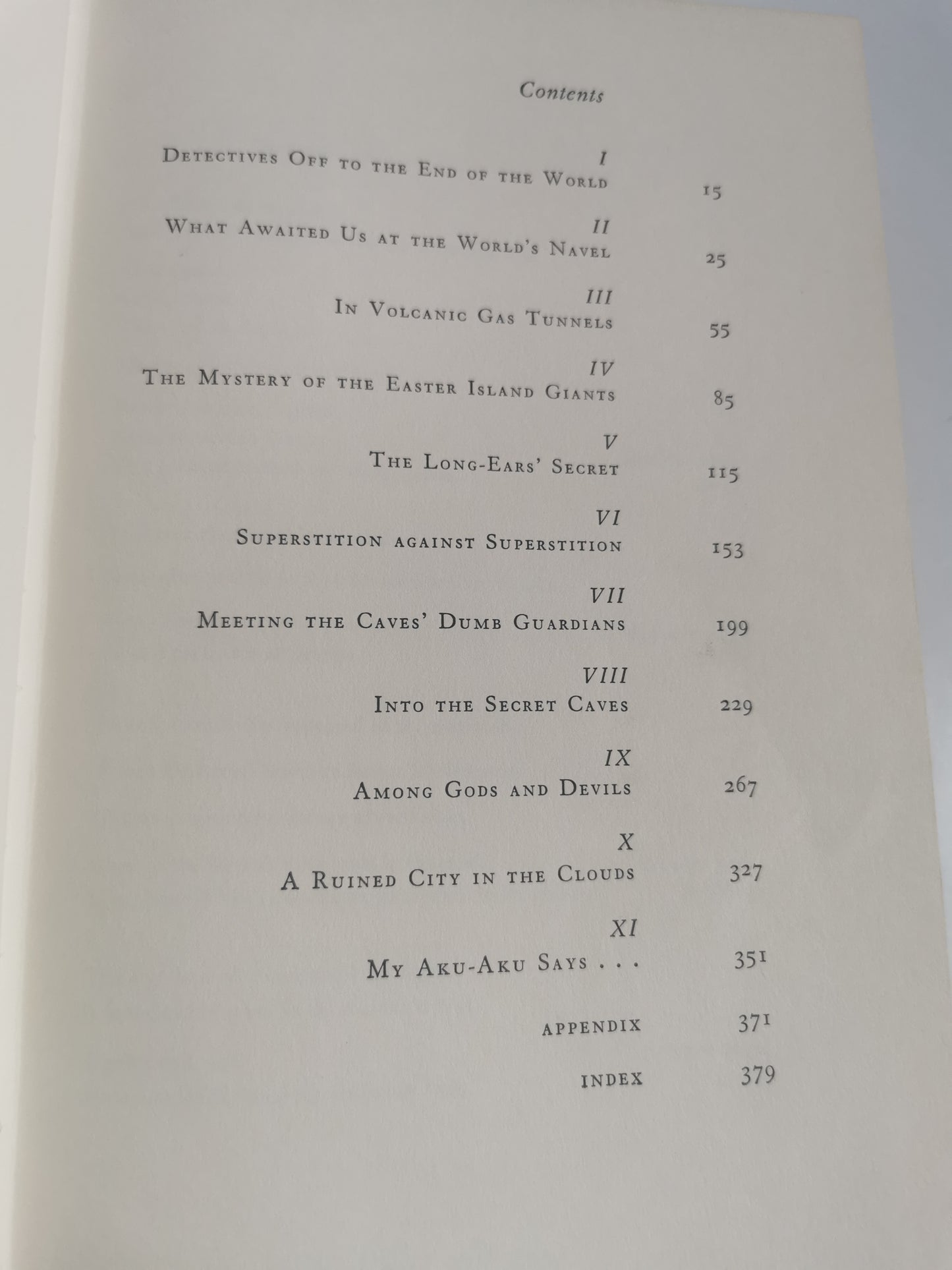 Aku Aku - Easter Island - 1958