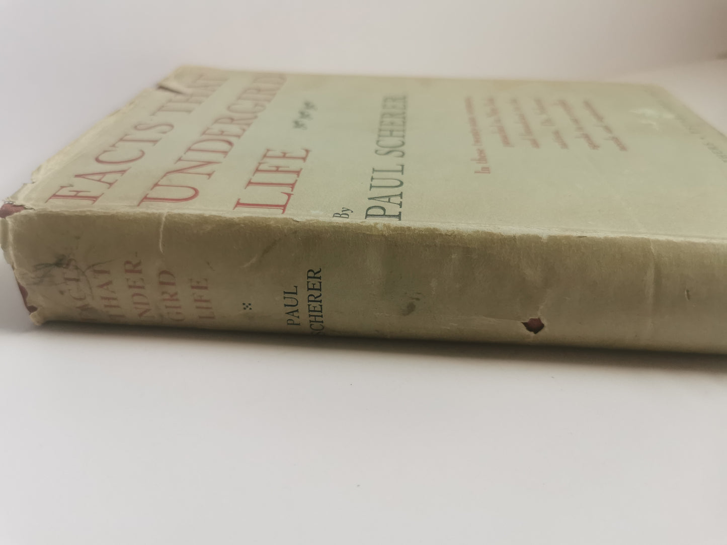 Facts That Undergrid Life - Everyday Needs and Aspirations - 1938