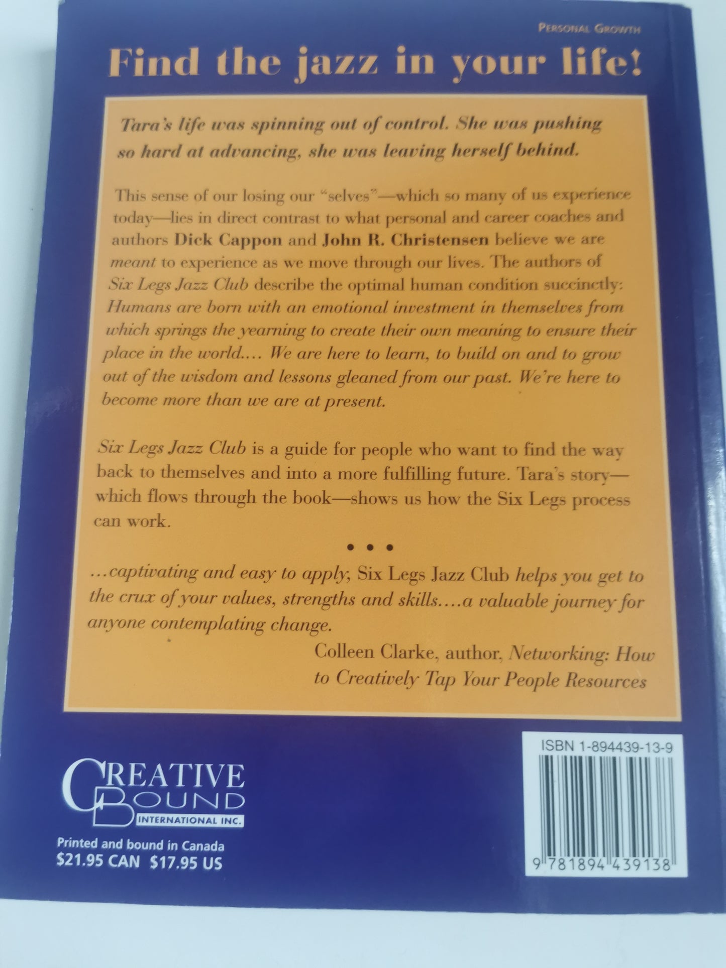 Six Legs Jazz Club - A Journey to Uncovering Your Best Life