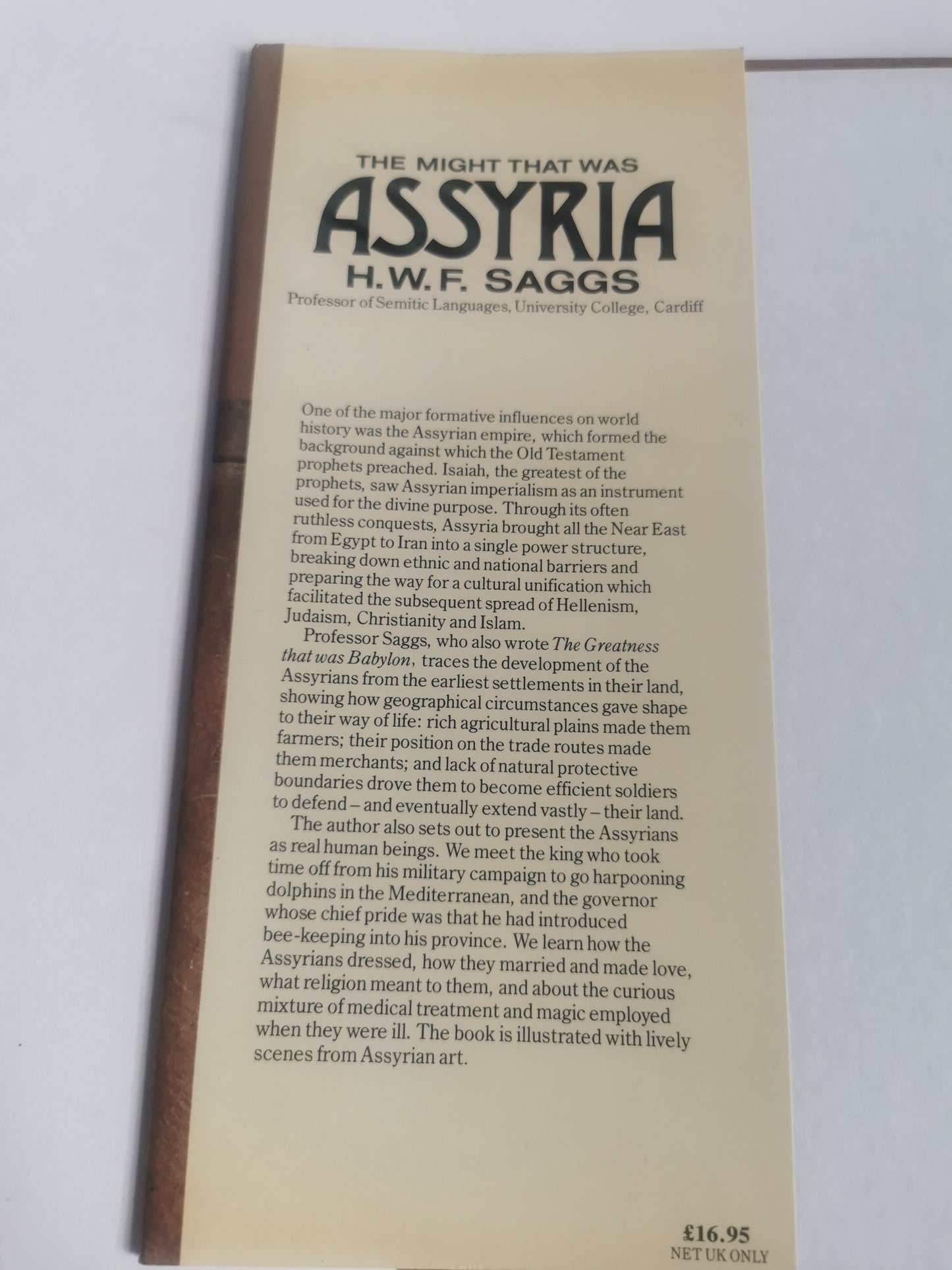 The Might That Was Assyria