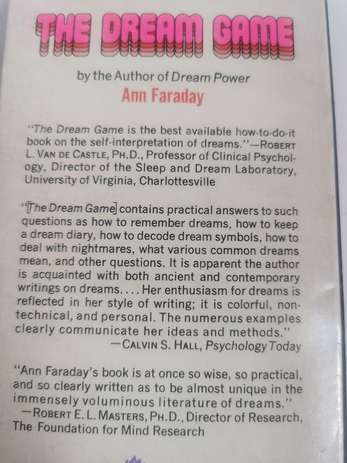 The Dream Game