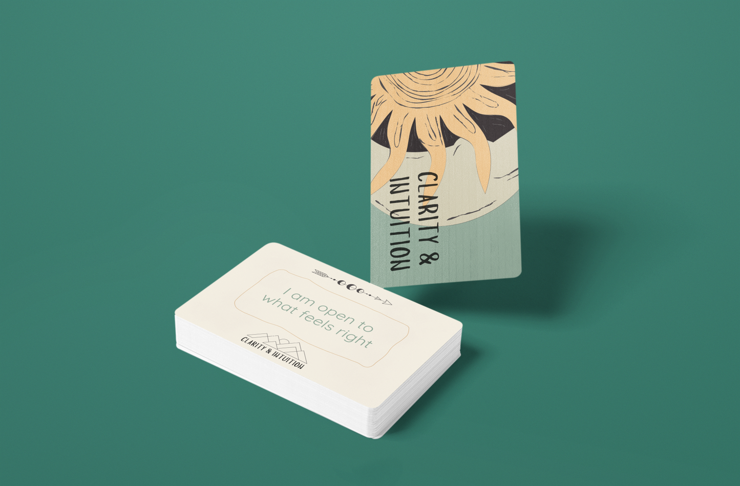 Clarity & Intuition Affirmation Card Deck