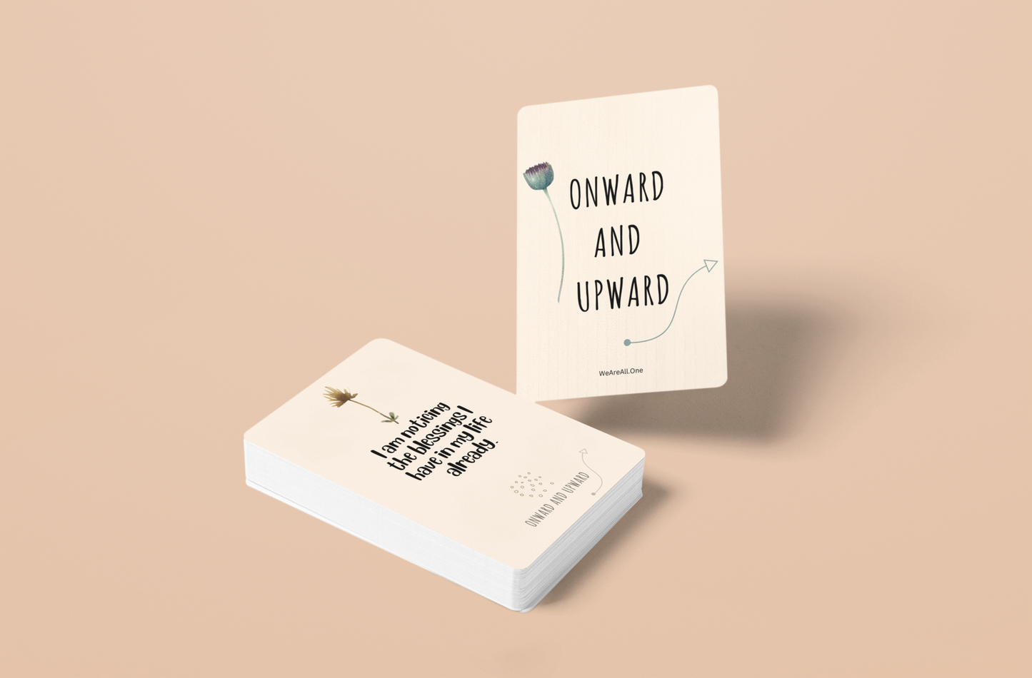 Onward & Upward Affirmation Card Deck